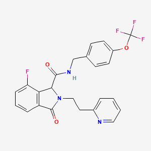 Chemical structure of Sodium Channel inhibitor 1