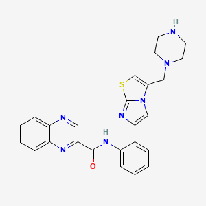 Chemical structure of SRT 1720