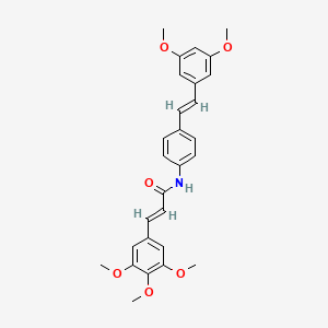Chemical structure of STAT3-IN-1