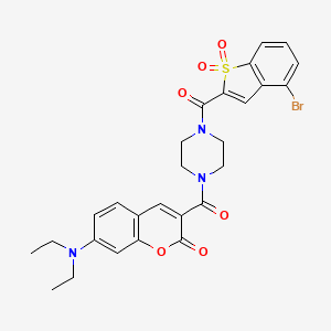 Chemical structure of STAT3-IN-3