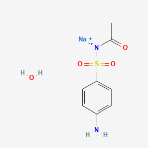 Chemical structure of Sulfacetamide Sodium