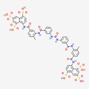 Chemical structure of Suramin