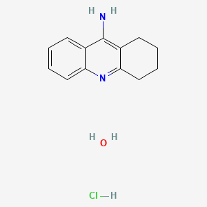 Chemical structure of Tacrine hydrochloride hydrate