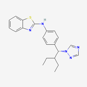 Chemical structure of (R)-Talarozole