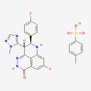 Chemical structure of Talazoparib tosylate