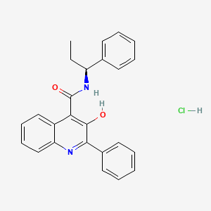 Chemical structure of Talnetant hydrochloride