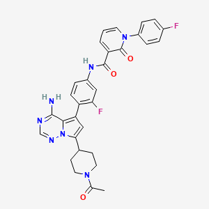 Chemical structure of TAM-IN-2
