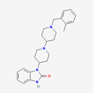 Chemical structure of TBPB