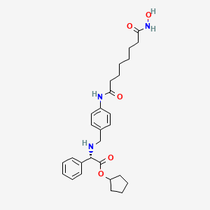 Chemical structure of Tefinostat