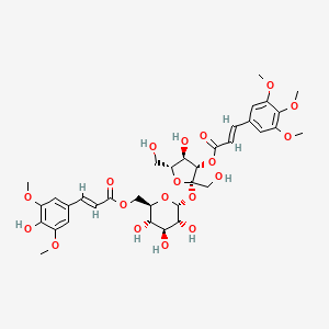 Chemical structure of Tenuifoliside C