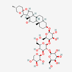 Chemical structure of Terrestrosin D
