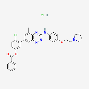 Chemical structure of TG 100801 Hydrochloride