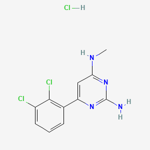Chemical structure of TH287 hydrochloride