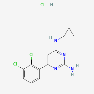 Chemical structure of TH588 hydrochloride