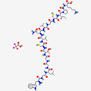 Chemical structure of Thioredoxin reductase peptide TFA