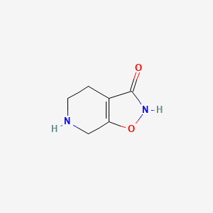 Chemical structure of THIP