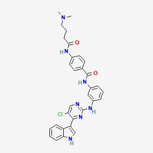 Chemical structure of THZ1-R