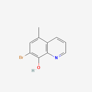 Chemical structure of Tilbroquinol