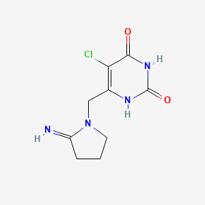 Chemical structure of Tipiracil