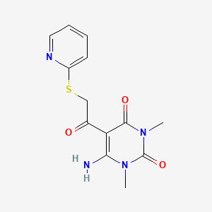 Chemical structure of TM6089
