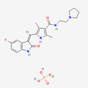 Chemical structure of Toceranib phosphate