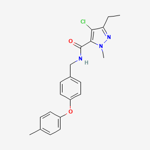 Chemical structure of Tolfenpyrad