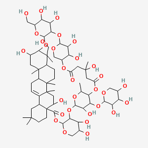 Chemical structure of Tubeimoside II