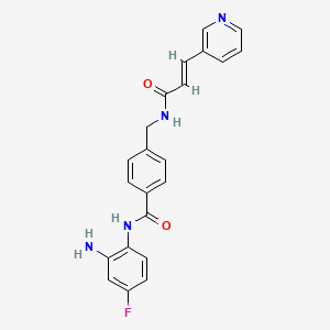 Chemical structure of Tucidinostat