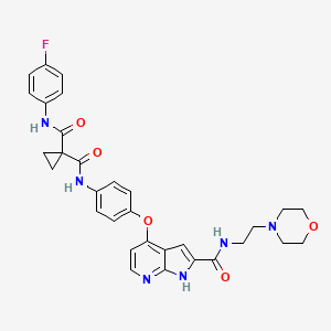 Chemical structure of Tyrosine kinase inhibitor