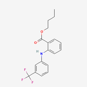 Chemical structure of Ufenamate