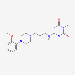 Chemical structure of Urapidil