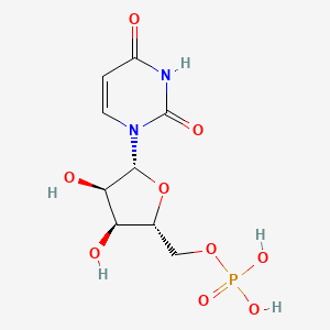 Chemical structure of Uridine Monophosphate