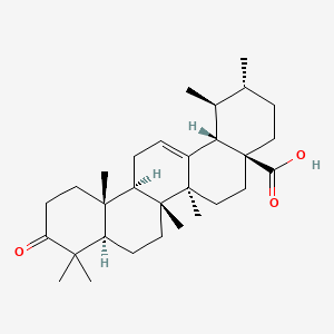Chemical structure of Ursonic acid