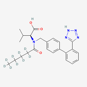 Chemical structure of Valsartan D9