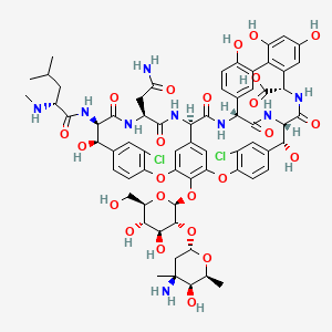 Chemical structure of Vancomycin