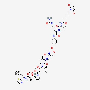 Chemical structure of Vc-MMAD