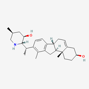 Chemical structure of Veratramine