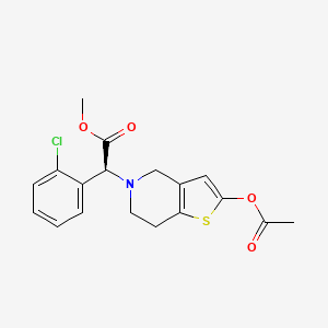 Chemical structure of Vicagrel