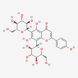 Chemical structure of Vicenin 2