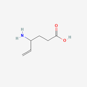Chemical structure of Vigabatrin