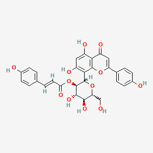 Chemical structure of Vitexin2''-O-p-coumarate