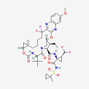 Chemical structure of Voxilaprevir