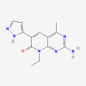 Chemical structure of Voxtalisib