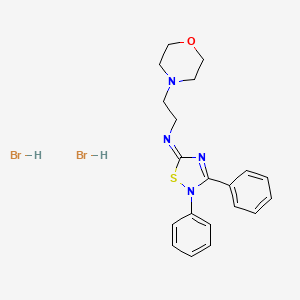 Chemical structure of VP3·15 dihydrobromide