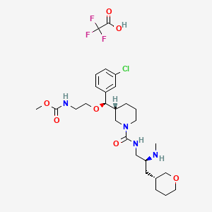 Chemical structure of VTP-27999 TFA