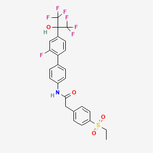 Chemical structure of XY101