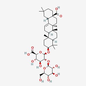 Chemical structure of Zingibroside R1