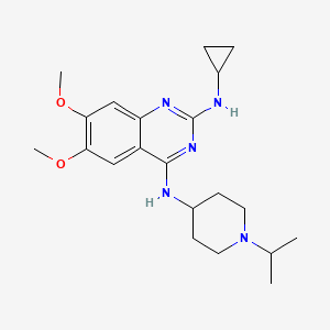 Chemical structure of ZT-12-037-01