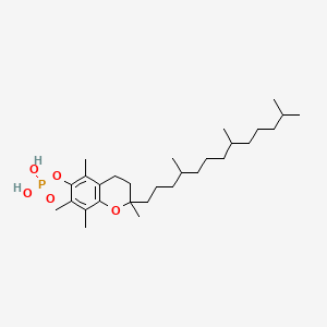 Chemical structure of Tocopheryl Phosphate