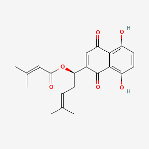 Chemical structure of Arnebin I